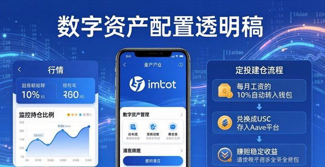 imToken钱包：三步搞定数字资产配置